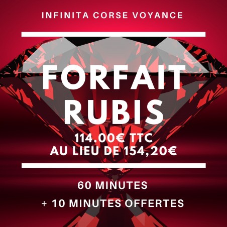 Forfait Rubis / Infinità Corse Voyance