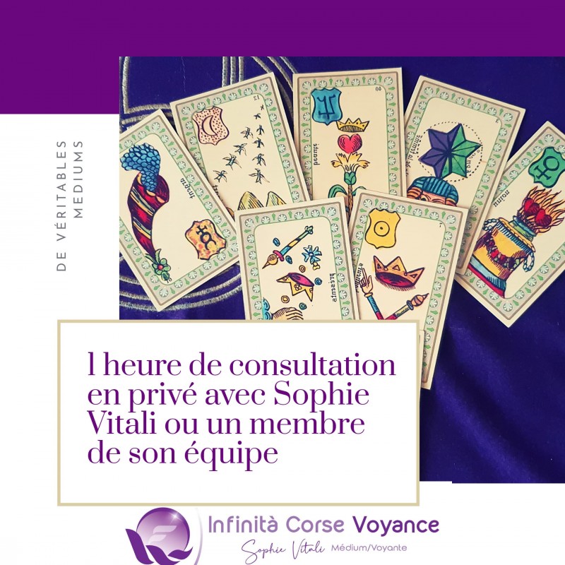 Infinità Corse Voyance / 1 heure de consultation privée Infinità Corse Voyance / 1 heure de consultation privée