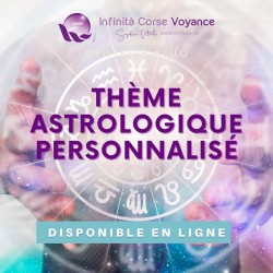 Thème astrologique personnalisé sur commande avec un véritable astrologue